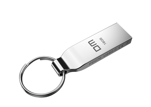大迈（DM) 16GB USB2.0 U盘 小风铃PD076系列 金属防水防震电脑u盘车载优盘